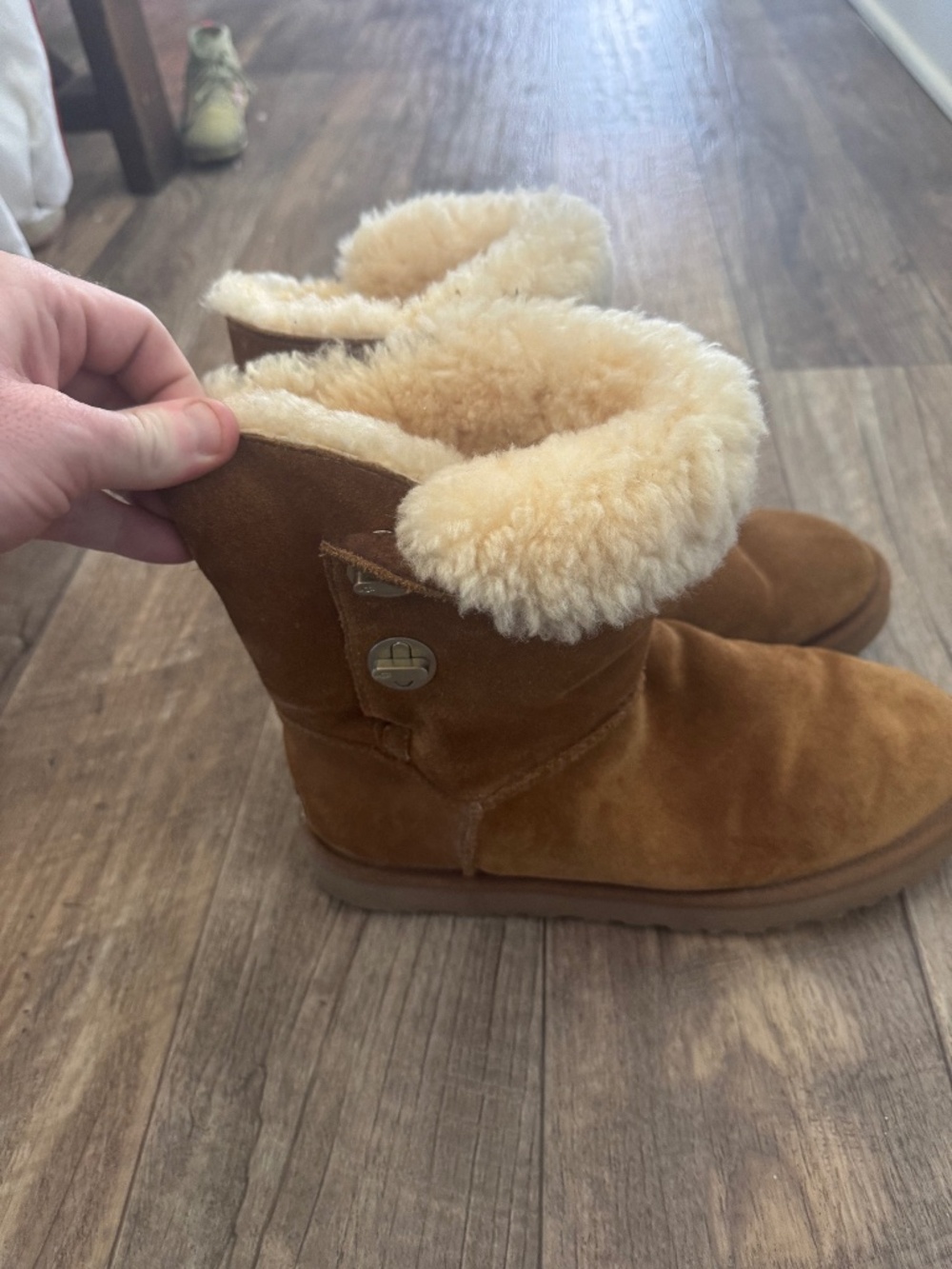 Ugg boots with buckles